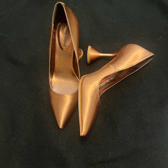 Ladies Jeffry Campbell stylish shirt pumps - Picture 4 of 6